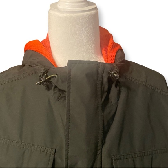 Timberland Men's Ludlow Mountain M65 Dark Green Waterproof Jacket Size Large - Picture 5 of 7